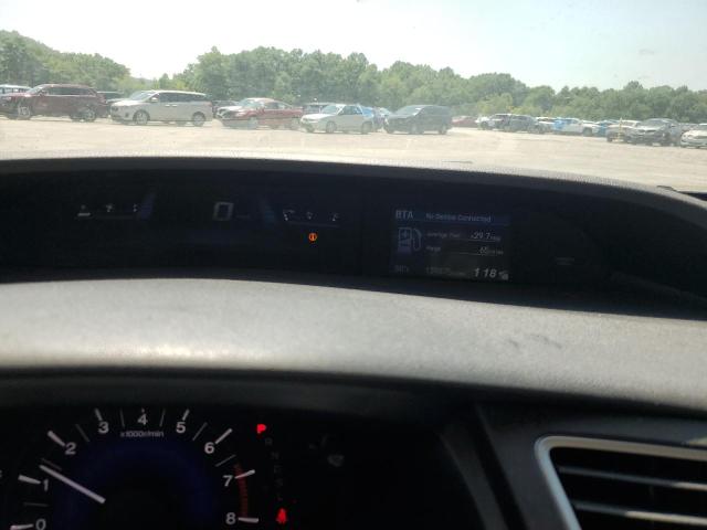 19XFB2F54EE211462 - 2014 HONDA CIVIC LX SILVER photo 9