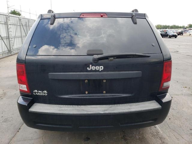 1J8GR48K77C569155 - 2007 JEEP GRAND CHER LAREDO BLACK photo 6