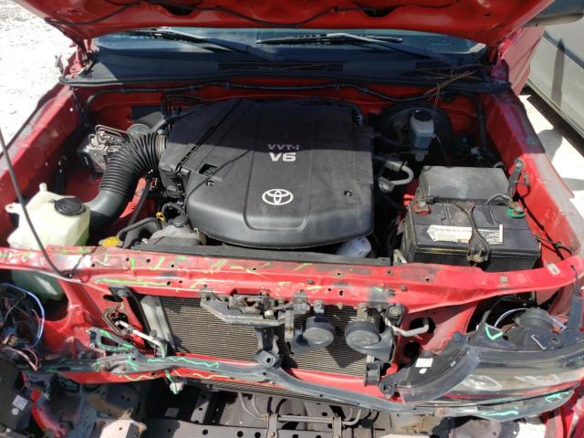 3TMJU62N78M064386 - 2008 TOYOTA TACOMA DOUBLE CAB PRERUNNER RED photo 11