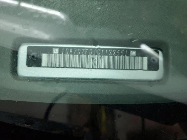 1GAZGZFG5C1188551 - 2012 CHEVROLET EXPRESS G3500 LS Gümüş foto 13