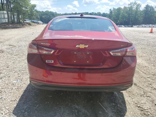 1G1ZD5ST9MF052948 - 2021 CHEVROLET MALIBU LT ბურგუნდია ფოტო 6
