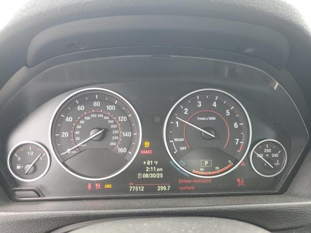 WBA3X9C56ED152866 - 2014 BMW 335 XIGT WHITE photo 9