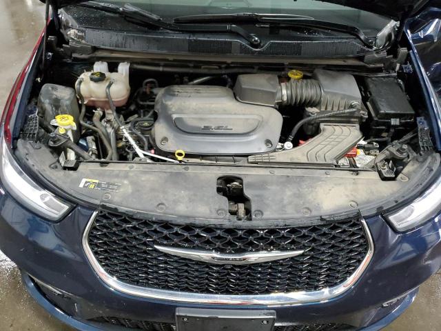 2C4RC1BG7MR557904 - 2021 CHRYSLER PACIFICA TOURING L BLUE photo 12