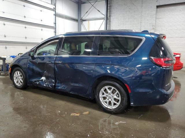 2C4RC1BG7MR557904 - 2021 CHRYSLER PACIFICA TOURING L BLUE photo 2
