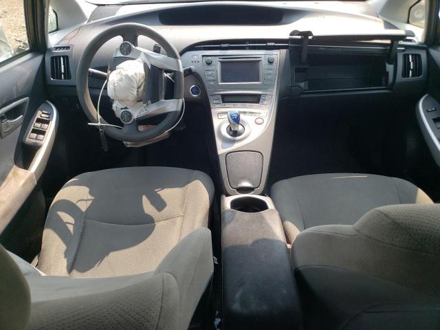 JTDKN3DU8F1897712 - 2015 TOYOTA PRIUS SILVER photo 8