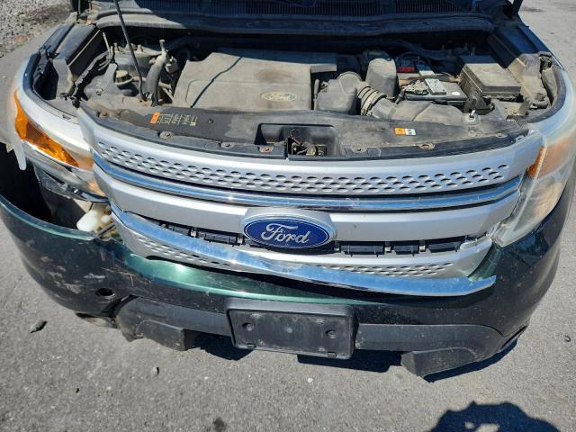 1FM5K8D86DGB36365 - 2013 FORD EXPLORER XLT GREEN photo 12