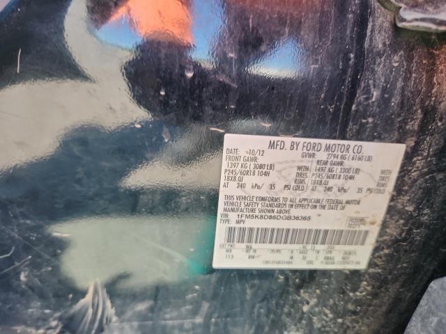 1FM5K8D86DGB36365 - 2013 FORD EXPLORER XLT GREEN photo 13