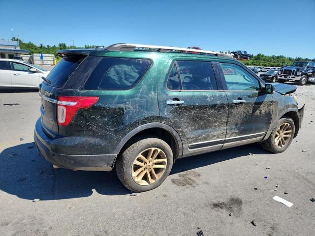 1FM5K8D86DGB36365 - 2013 FORD EXPLORER XLT GREEN photo 3