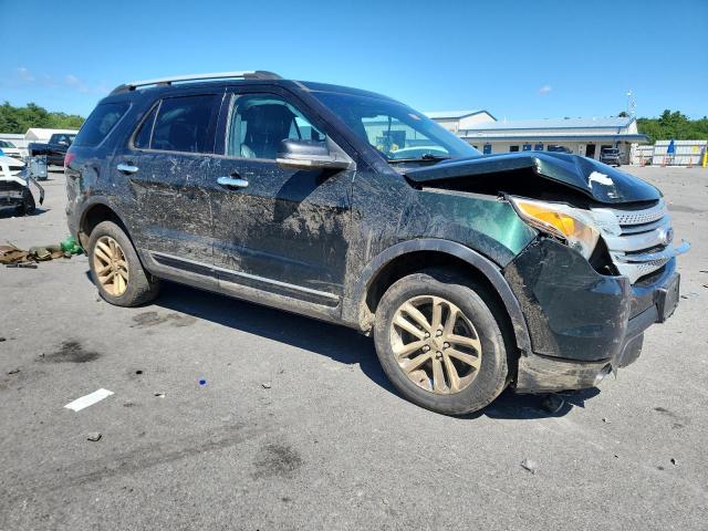 1FM5K8D86DGB36365 - 2013 FORD EXPLORER XLT GREEN photo 4