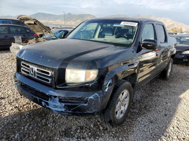 2HJYK16428H539493 - 2008 HONDA RIDGELINE RTS BLACK photo 1