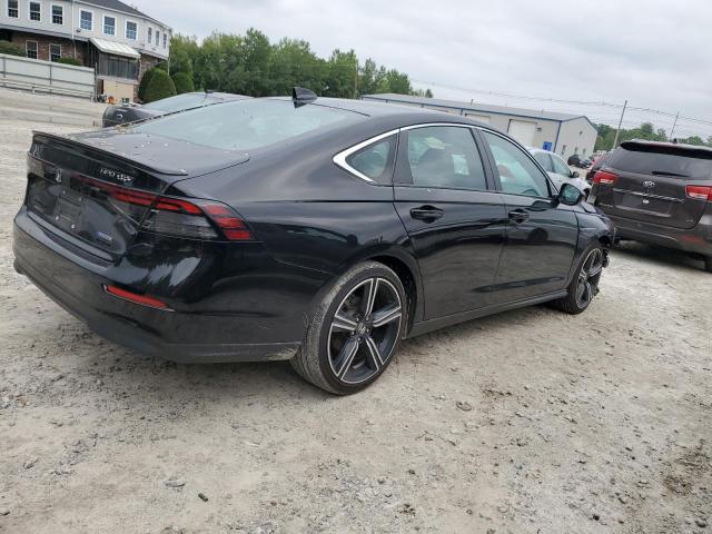 1HGCY2F54PA008323 - 2023 HONDA ACCORD HYBRID SPORT BLACK photo 3