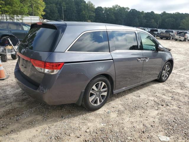 5FNRL5H95GB142578 - 2016 HONDA ODYSSEY TOURING GRAY photo 3