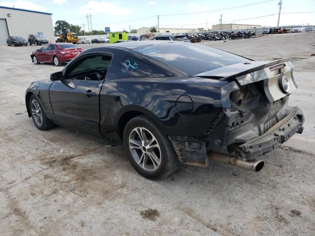 1ZVBP8AM9E5260375 - 2014 FORD MUSTANG BLACK photo 2