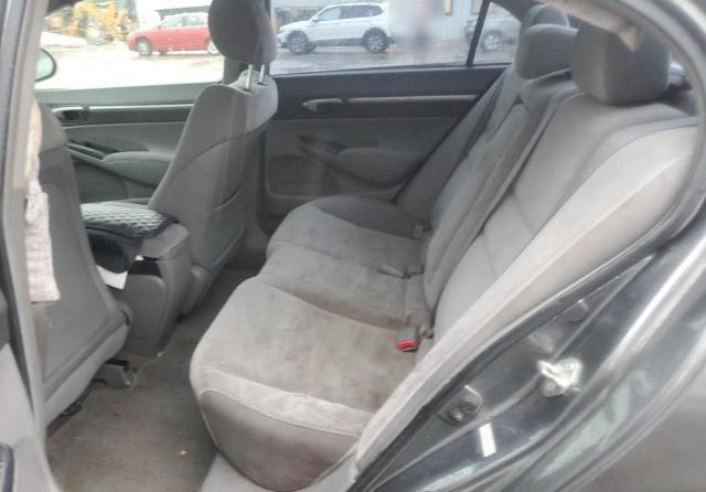 2HGFA16839H346175 - 2009 HONDA CIVIC EX GRAY photo 10