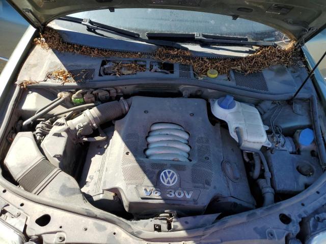 WVWWH63B12E424022 - 2002 VOLKSWAGEN PASSAT GLX Yaşıl foto 11