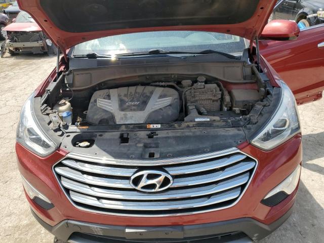 KM8SM4HF2EU080023 - 2014 HYUNDAI SANTA FE GLS RED photo 12