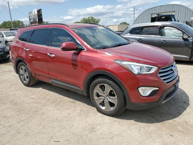 KM8SM4HF2EU080023 - 2014 HYUNDAI SANTA FE GLS RED photo 4