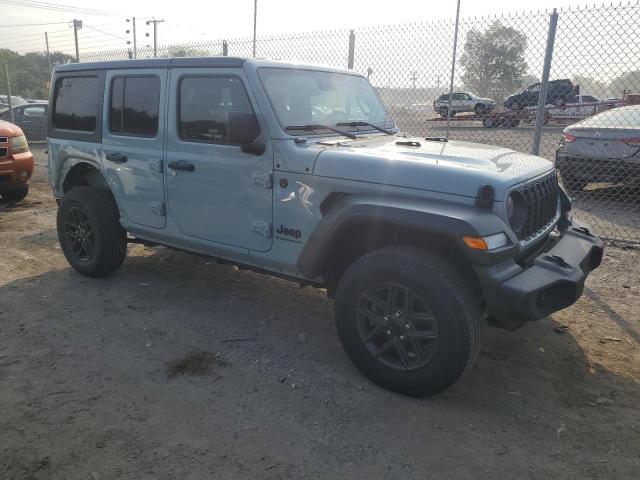 1C4PJXDG6RW257105 - 2024 JEEP WRANGLER SPORT GRAY photo 4