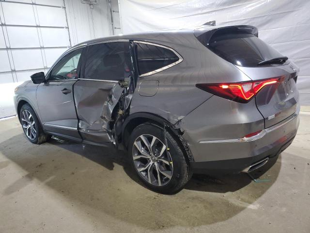 5J8YE1H49PL022171 - 2023 ACURA MDX TECHNOLOGY رمادي صورة 2