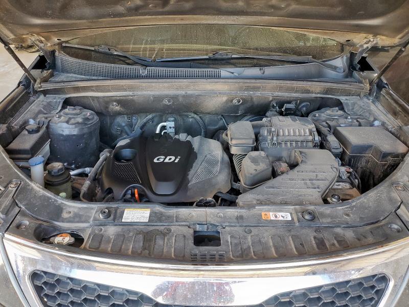 5XYKU3A62DG395851 - 2013 KIA SORENTO EX Сұр фото 12