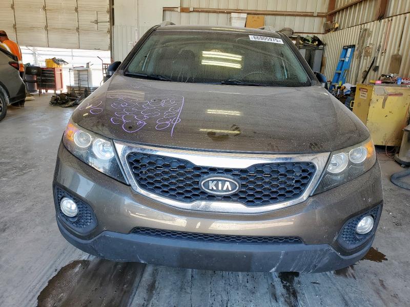 5XYKU3A62DG395851 - 2013 KIA SORENTO EX Сұр фото 5