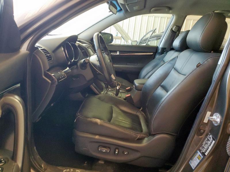5XYKU3A62DG395851 - 2013 KIA SORENTO EX Сұр фото 7