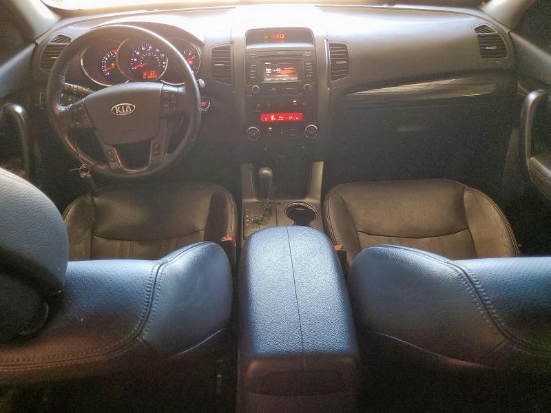 5XYKU3A62DG395851 - 2013 KIA SORENTO EX Сұр фото 8