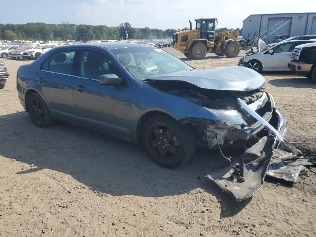 3FAHP0HA6BR285971 - 2011 FORD FUSION SE BLUE photo 4