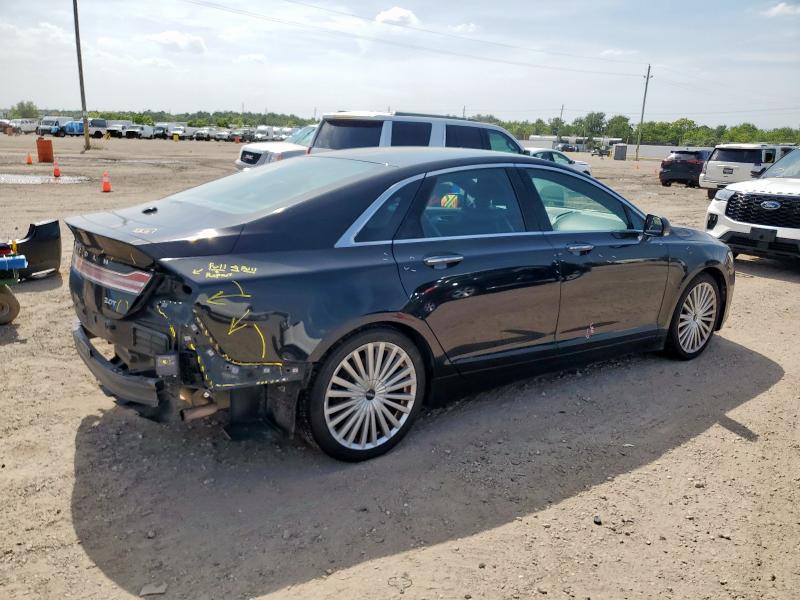 3LN6L5E98HR603761 - 2017 LINCOLN MKZ RESERVE შავი ფოტო 3