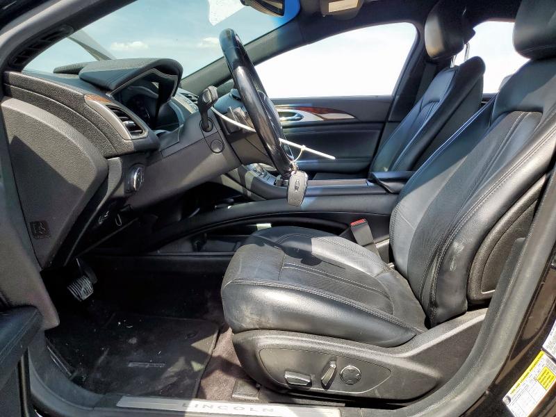 3LN6L5E98HR603761 - 2017 LINCOLN MKZ RESERVE შავი ფოტო 7