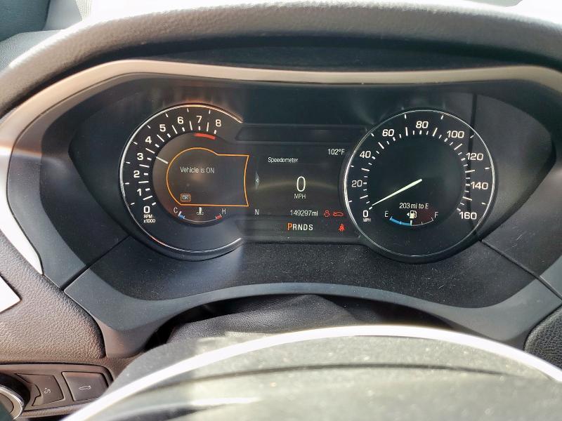 3LN6L5E98HR603761 - 2017 LINCOLN MKZ RESERVE შავი ფოტო 9