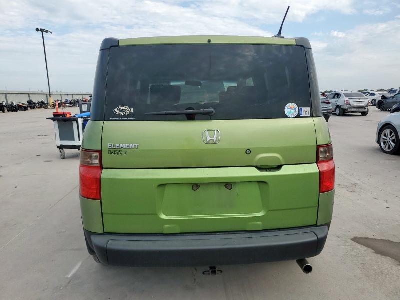 5J6YH28776L013452 - 2006 HONDA ELEMENT EX GREEN photo 6