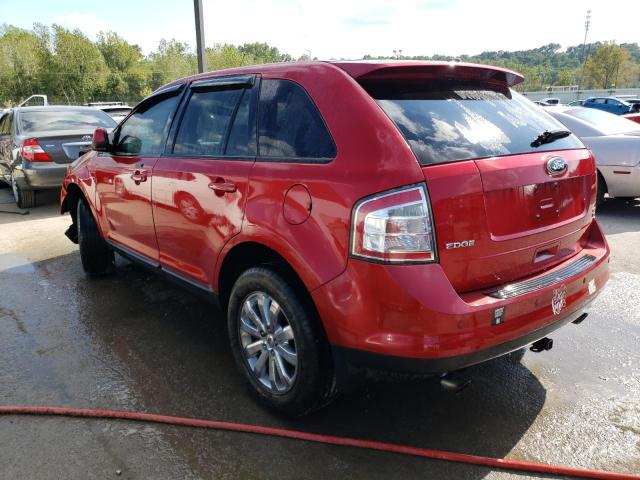 2FMDK4JC8ABB33757 - 2010 FORD EDGE SEL RED photo 2