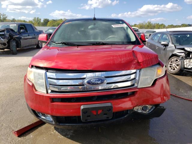 2FMDK4JC8ABB33757 - 2010 FORD EDGE SEL RED photo 5