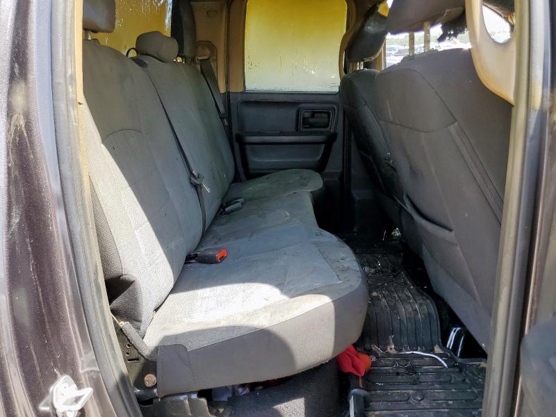 1C6RR6FG9MS576255 - 2021 RAM 1500 CLASS TRADESMAN Grafitowy zdjęcie 10