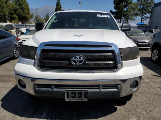 5TFRY5F19BX114764 - 2011 TOYOTA TUNDRA DOUBLE CAB SR5 WHITE photo 5