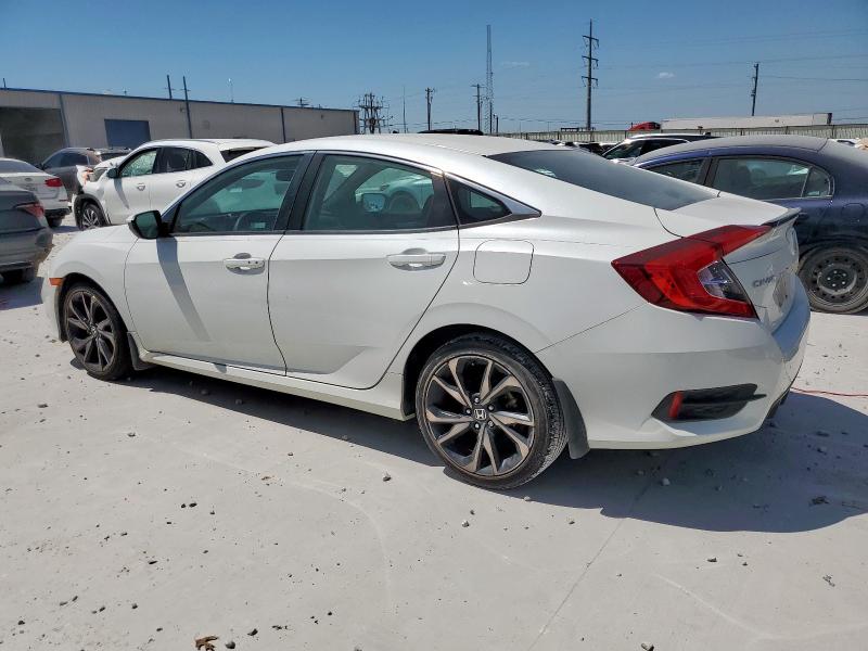 2HGFC2F82KH602781 - 2019 HONDA CIVIC SPORT WHITE photo 2