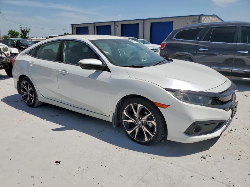 2HGFC2F82KH602781 - 2019 HONDA CIVIC SPORT WHITE photo 4