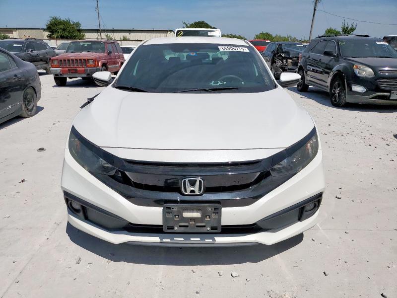 2HGFC2F82KH602781 - 2019 HONDA CIVIC SPORT WHITE photo 5