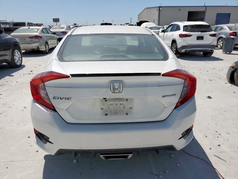 2HGFC2F82KH602781 - 2019 HONDA CIVIC SPORT WHITE photo 6