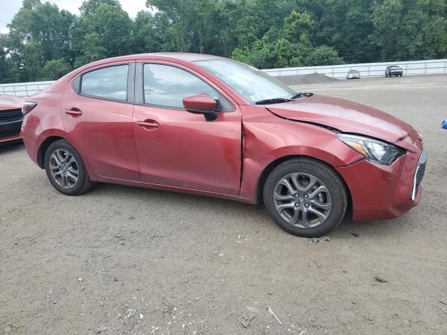 3MYDLBYV3KY509241 - 2019 TOYOTA YARIS L RED photo 4