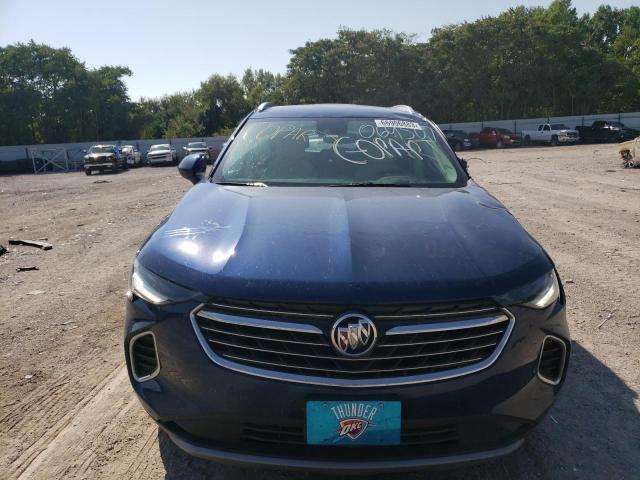LRBFZNR41ND069507 - 2022 BUICK ENVISION ESSENCE BLUE photo 5