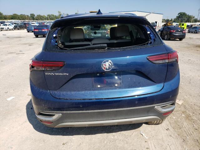 LRBFZNR41ND069507 - 2022 BUICK ENVISION ESSENCE BLUE photo 6