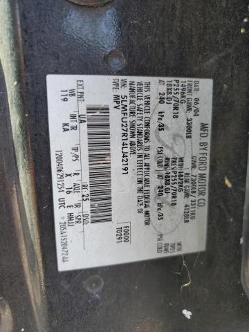 5LMFU27R14LJ42191 - 2004 LINCOLN NAVIGATOR შავი ფოტო 13