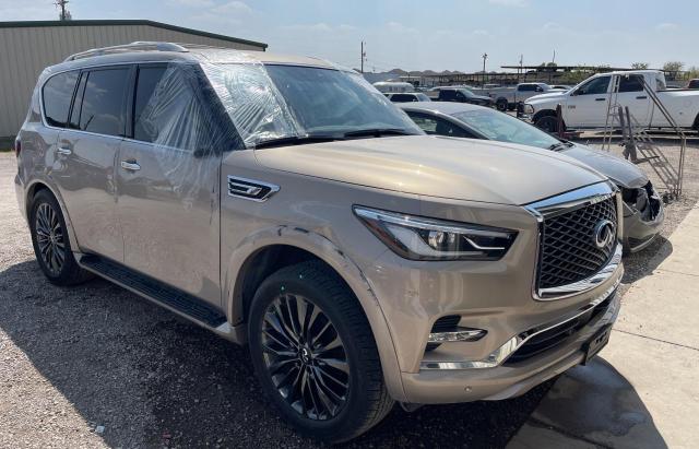 JN8AZ2BF4N9742108 - 2022 INFINITI QX80 SENSORY BEIGE photo 1