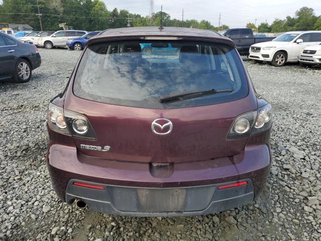 JM1BK343X71635899 - 2007 MAZDA 3 HATCHBACK BURGUNDY photo 6