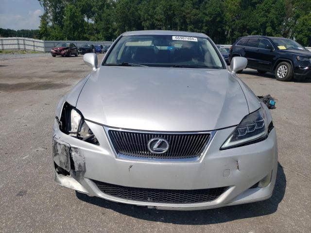 JTHBE262465006814 - 2006 LEXUS IS 350 SILVER photo 5