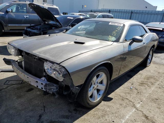 2C3CDYAGXCH294118 - 2012 DODGE CHALLENGER SXT GRAY photo 1