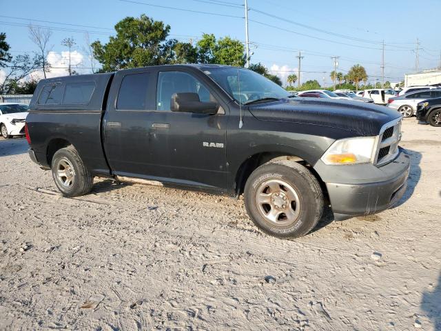 1D3HB18K69S807673 - 2009 DODGE RAM 1500 BLACK photo 4