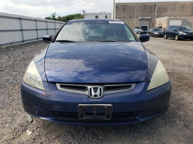 1HGCM55644A065074 - 2004 HONDA ACCORD EX BLUE photo 5